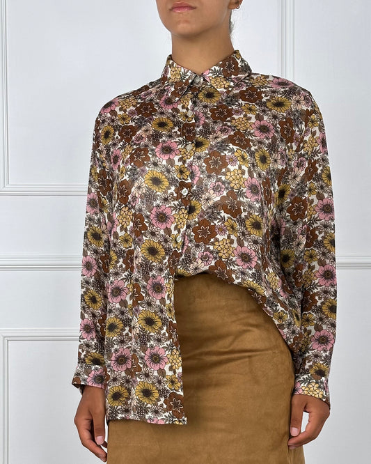 T1972 - CAMICIA FIORI DI CAMPO