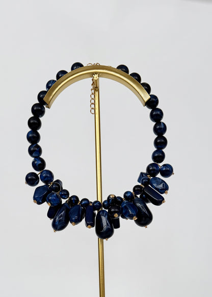 CLN COLLANA  GIROCOLLO CON PIETRE