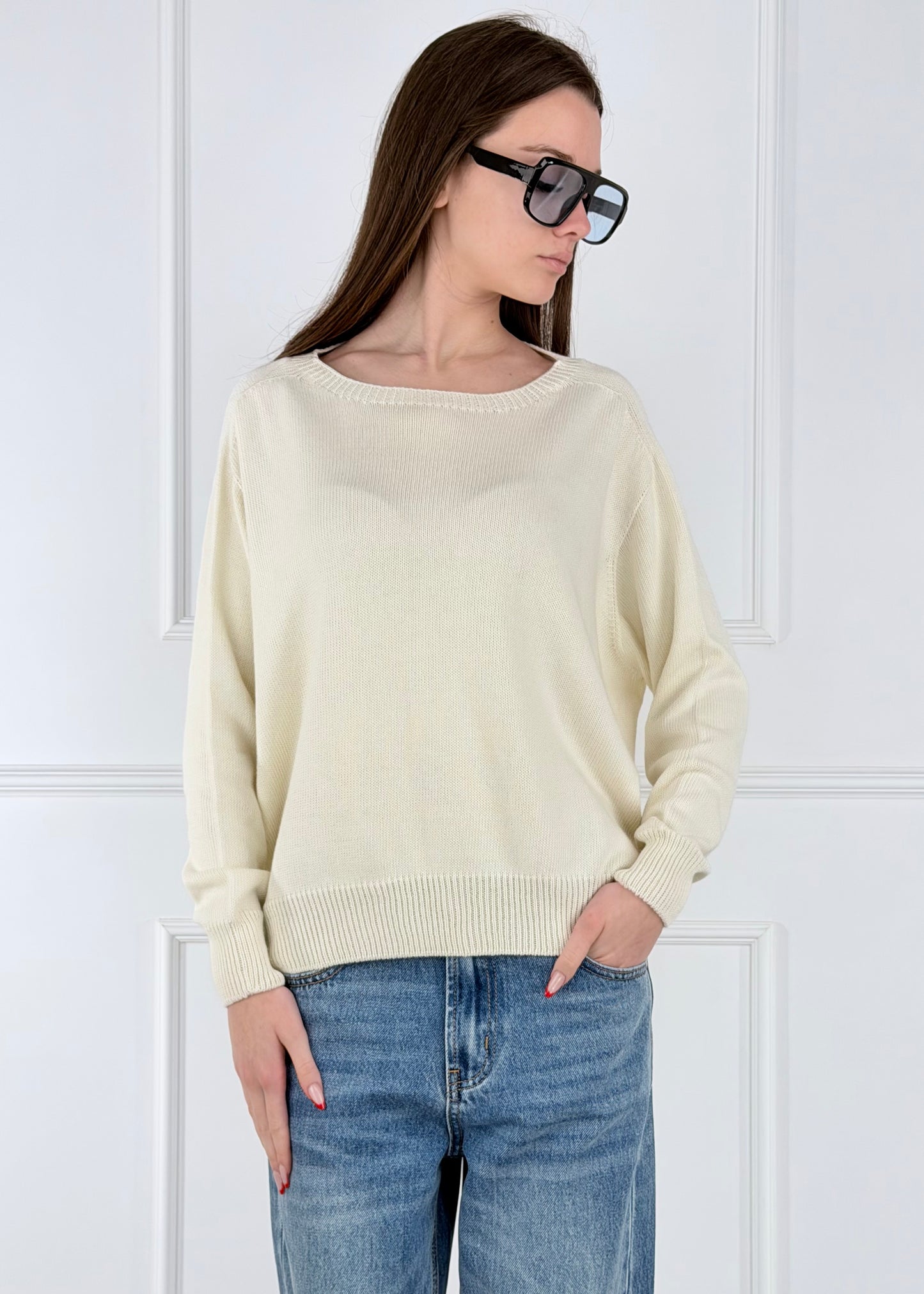 U2082633 BREND MAGLIA IN FILO DI COTONE