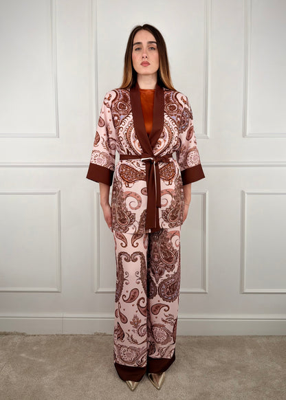 B3138 - BREND KIMONO FANTASIA PAISLEY