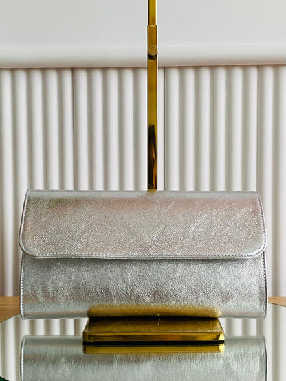 BRS • BORSA VELIA VERA PELLE CON TRACOLLA