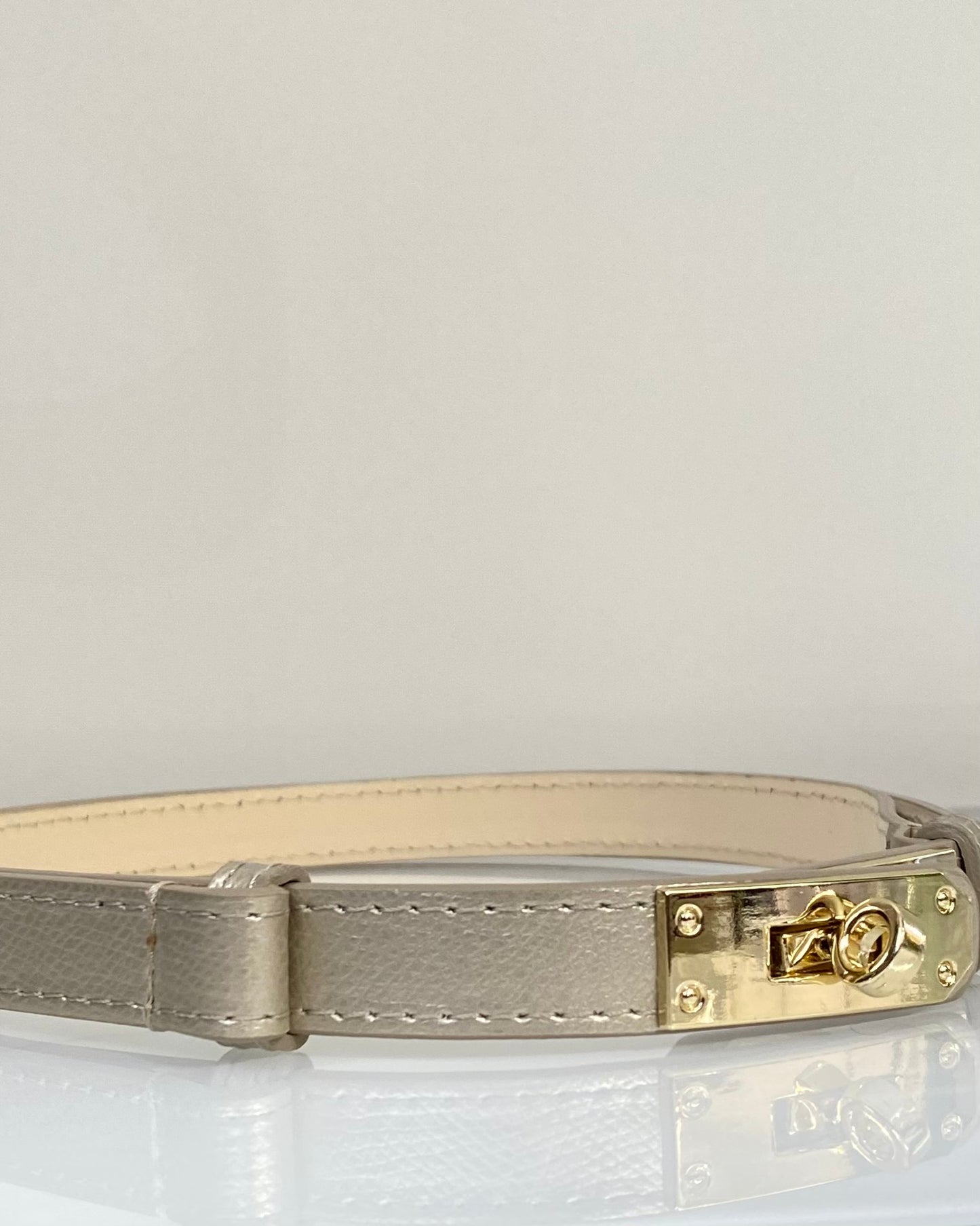 CNT22 CINTURA VERA PELLE REGOLABILE