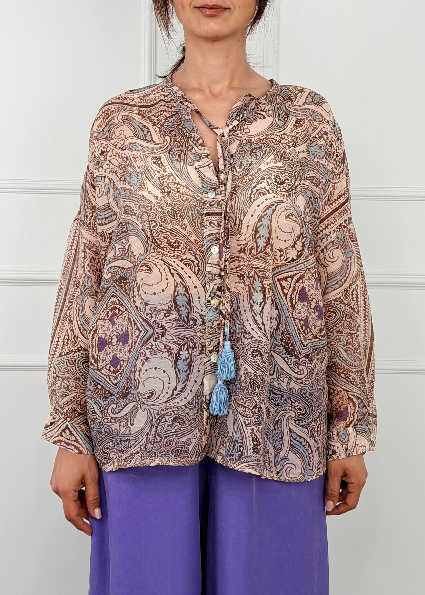S26CI12 - TENSIONE IN CAMICIA FANTASIA PAISLEY
