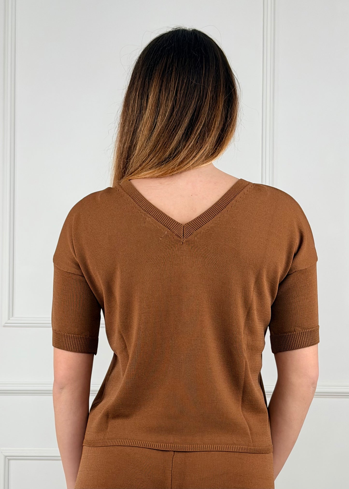 I92562 - BREND MAGLIA IN FILO DI VISCOSA