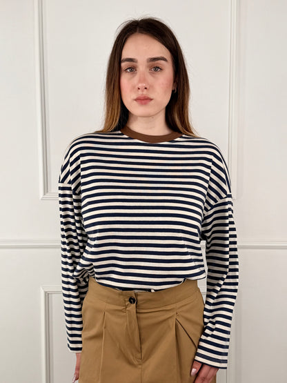 26M4116 - TENSIONE IN T-SHIRT FANTASIA RIGHE