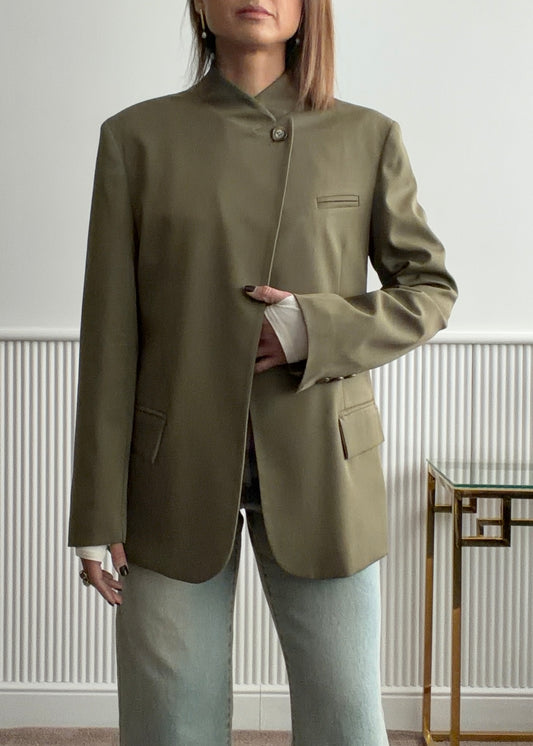 E539317 - BREND GIACCA CHIUSURA BOTTONE ALTO