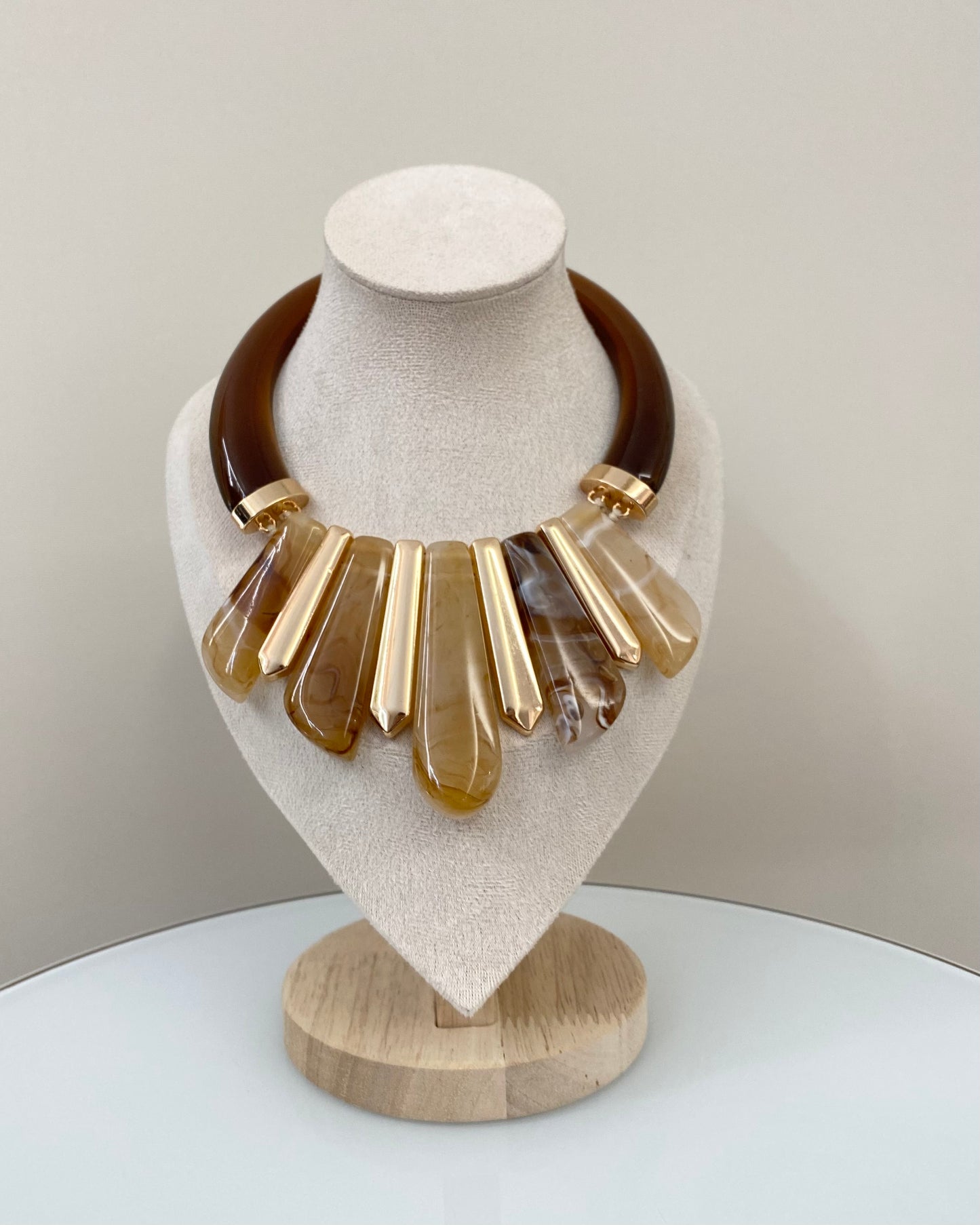 CLN • COLLANA GIROCOLLO CON PENDENTI