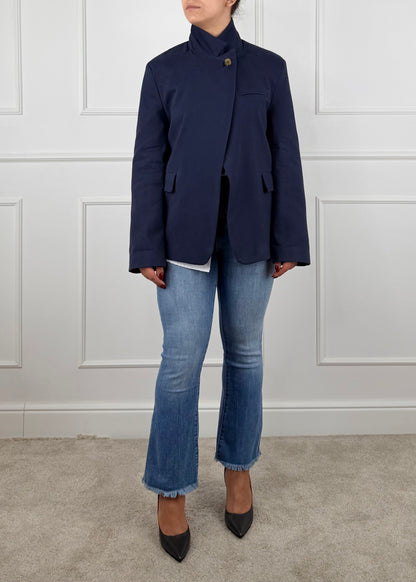 QS733 - TENSIONE IN GIACCA CHIUSURA PORTAFOGLIO CON BOTTONE ALTO