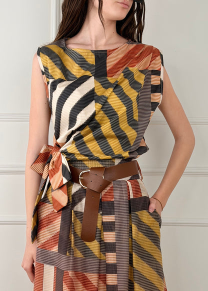 5867 - BLUSA FANTASIA GEOMETRICA
