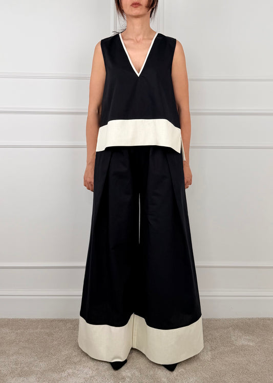 YU1703 - TENSIONE IN PANTALONE PALAZZO