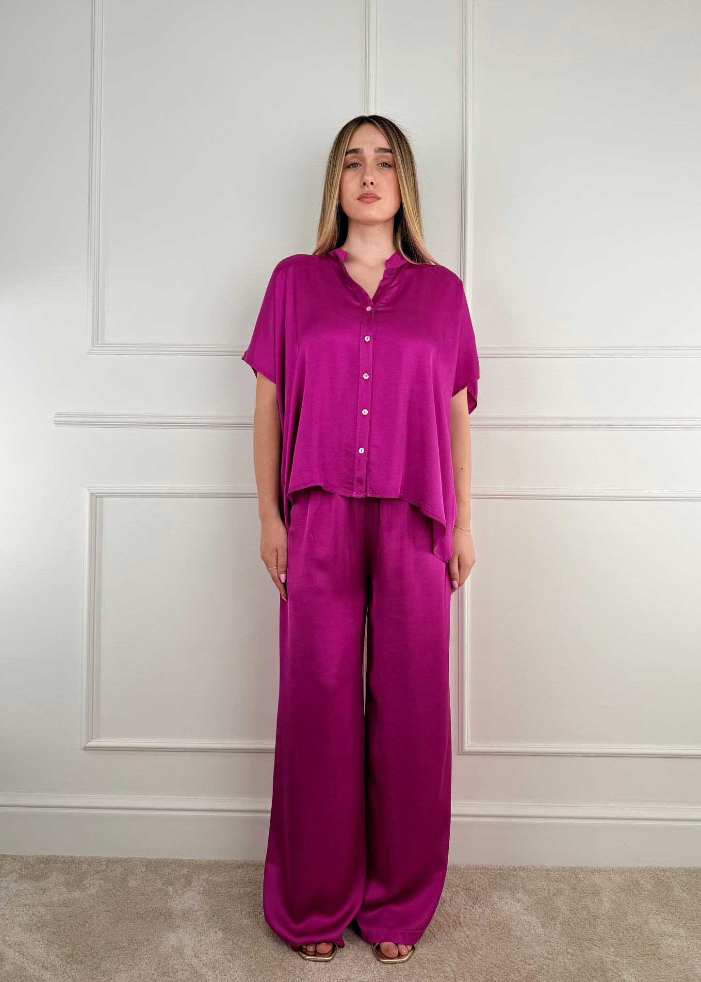 F5039C05QPE26 - TENSIONE IN CAMICIA IN VISCOSA