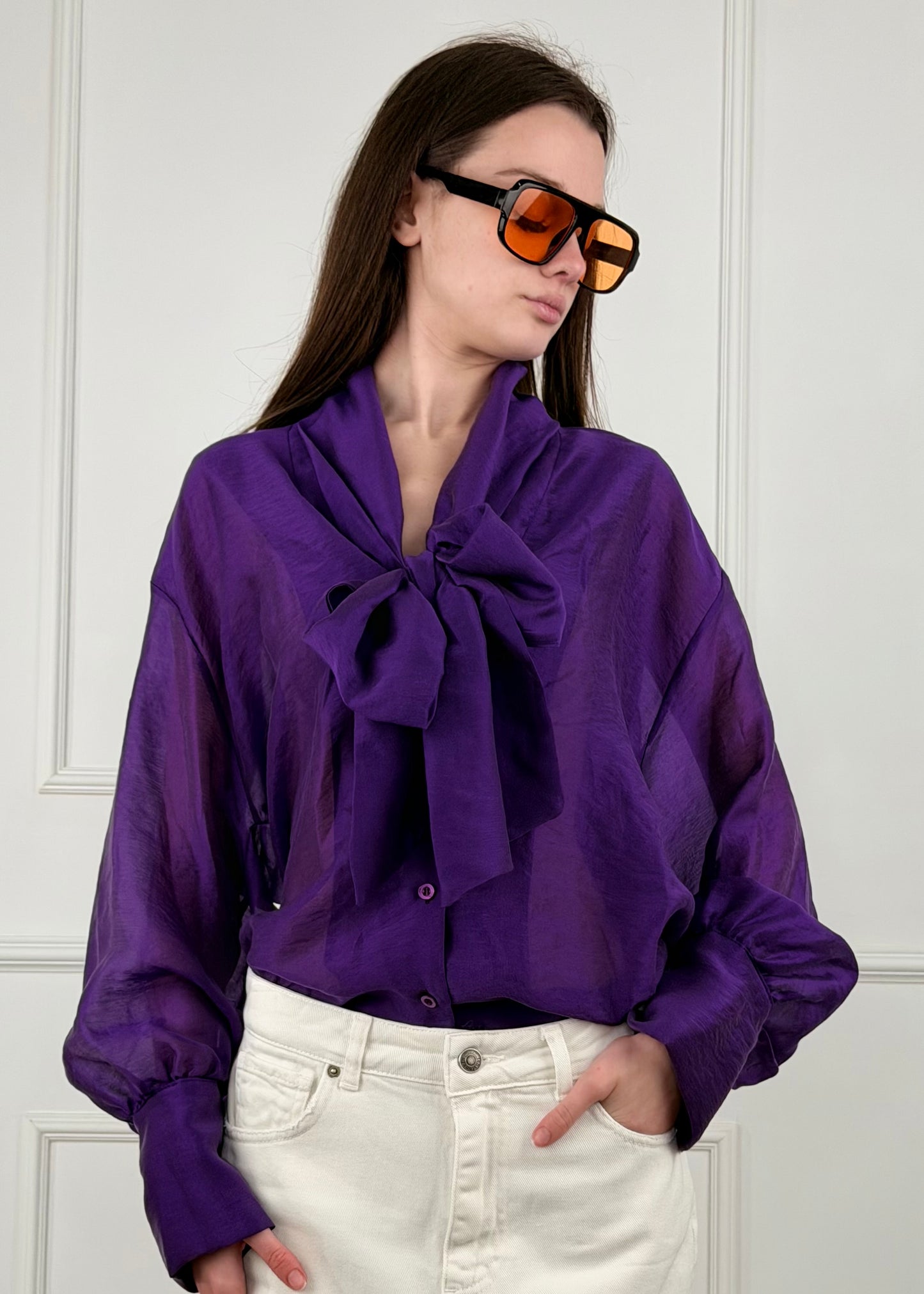 PE260140 -  TENSIONE IN CAMICIA CON FIOCCO