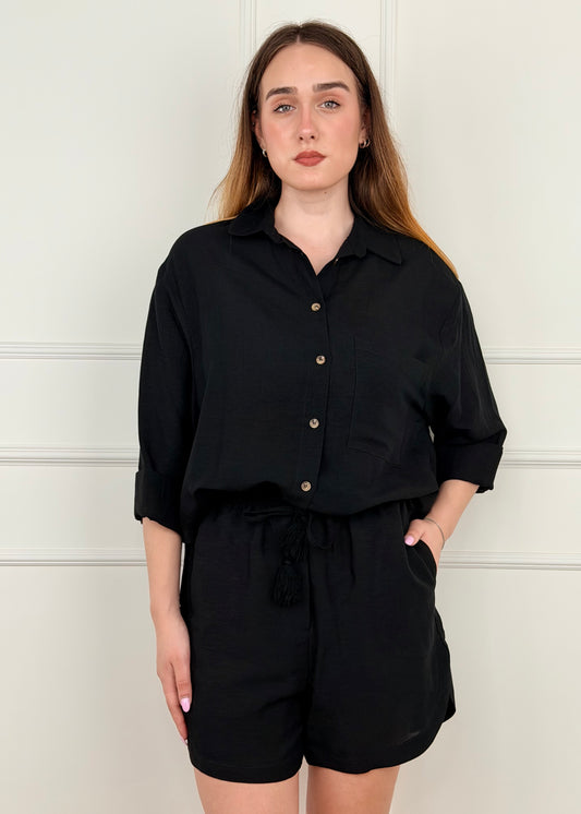 26C5369 - TENSIONE IN COMPLETO BERMUDA E CAMICIA