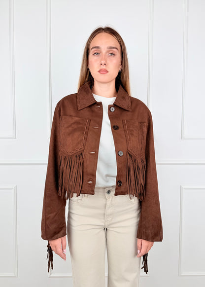 V11125 - GIACCA EFFETTO SUEDE