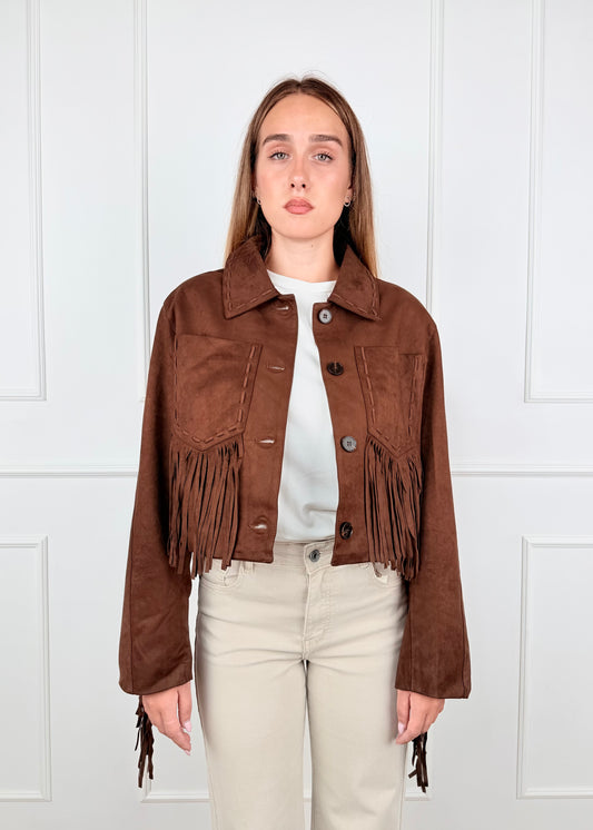V11125 - GIACCA EFFETTO SUEDE