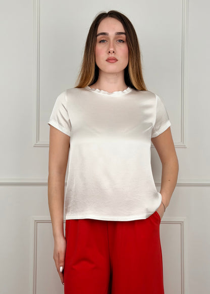 G51CELINE - G51CELINE BREND T-SHIRT IN VISCOSA