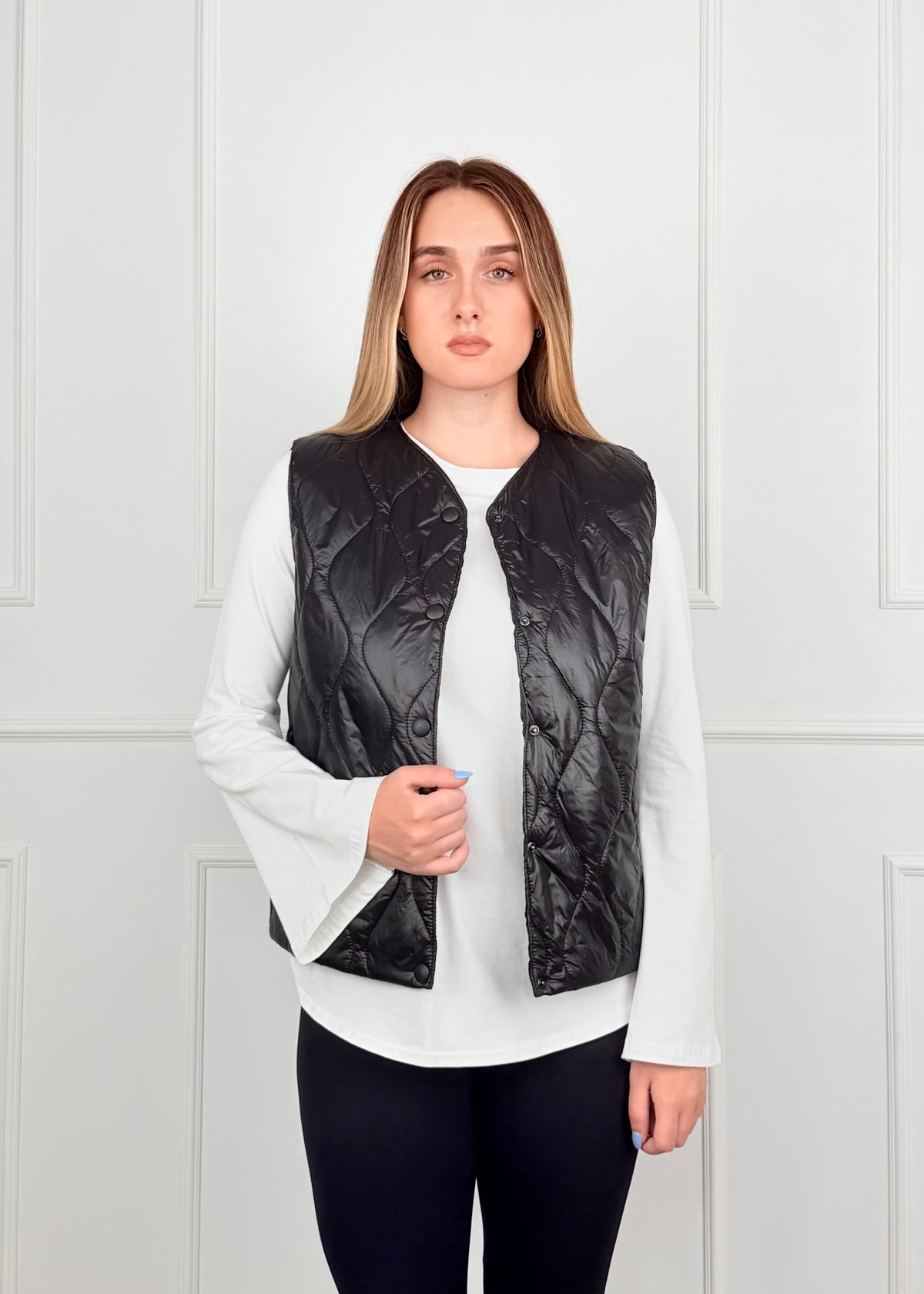 BM222 - GILET TRAPUNTATO