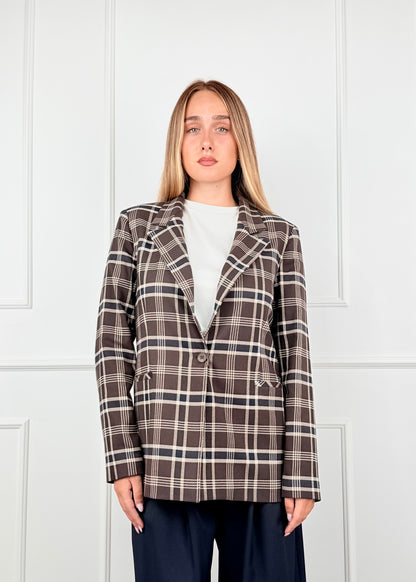 H86338 - BREND GIACCA CHECK