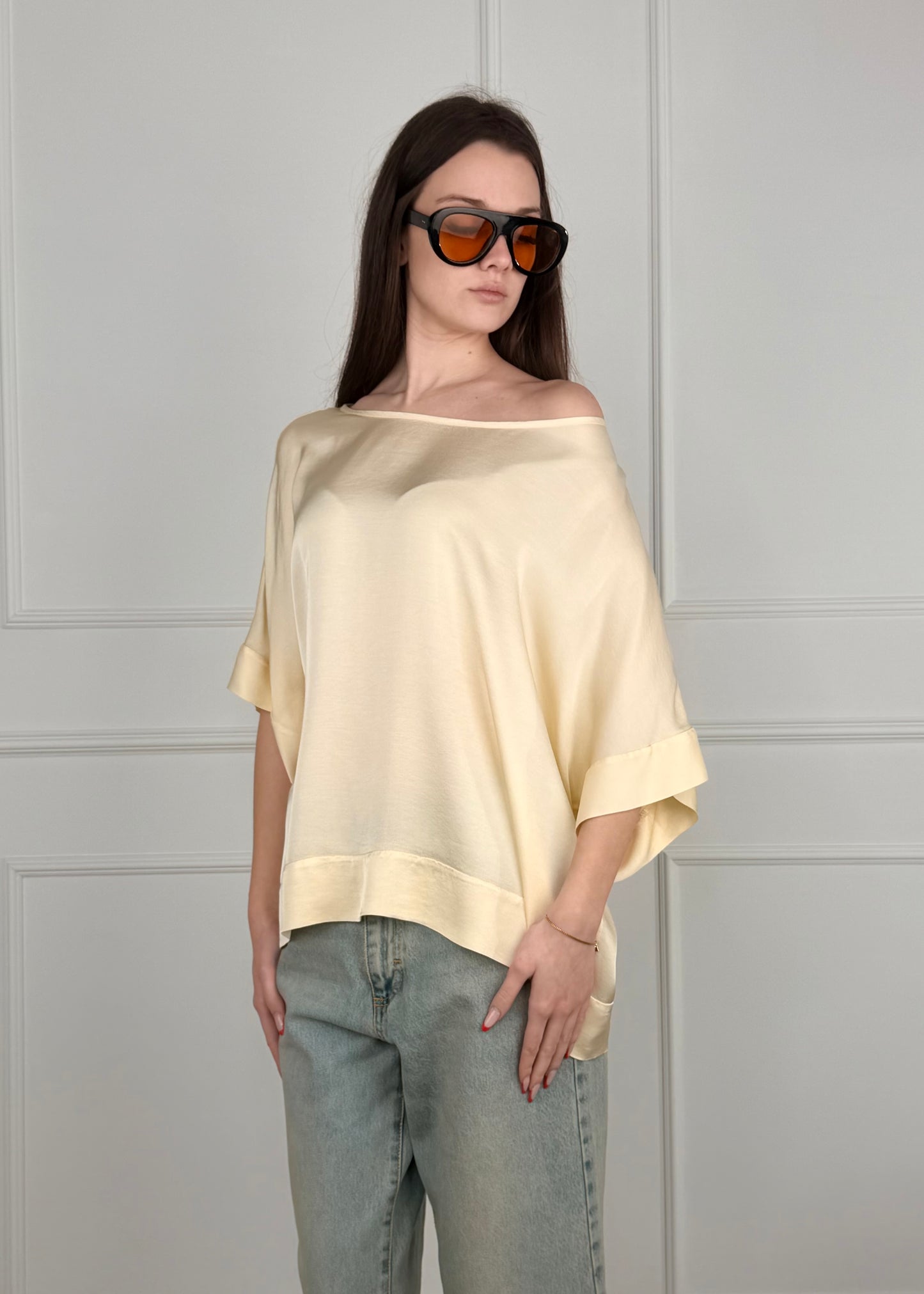 F5293B05QPE26 - TENSIONE IN BLUSA IN VISCOSA