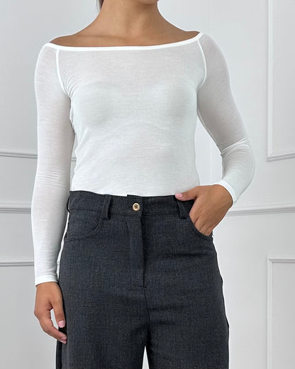 F60489 - MAGLIA SCOLLO BARCA