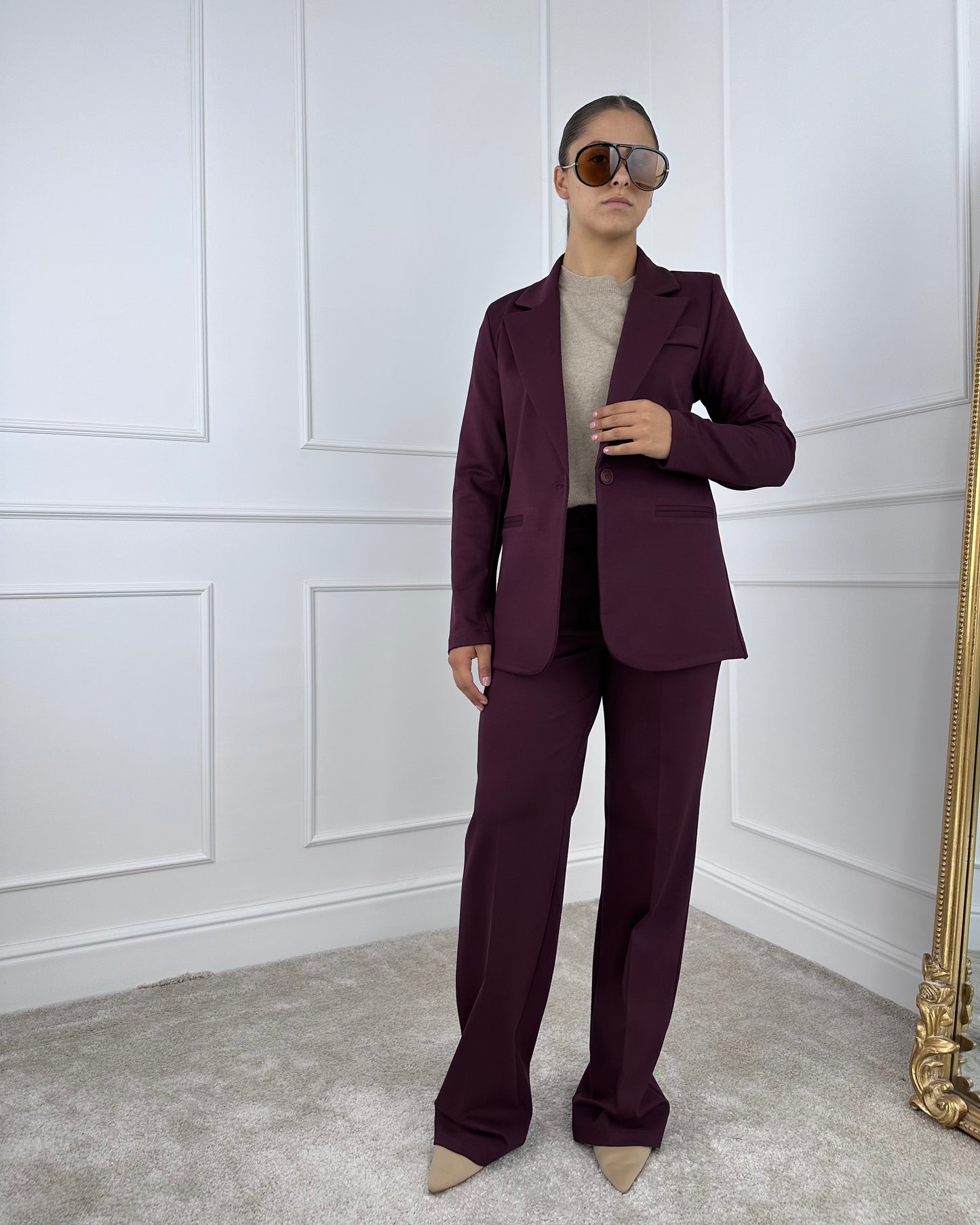 B312625 - PANTALONE PUNTO MILANO GAMBA DRITTA