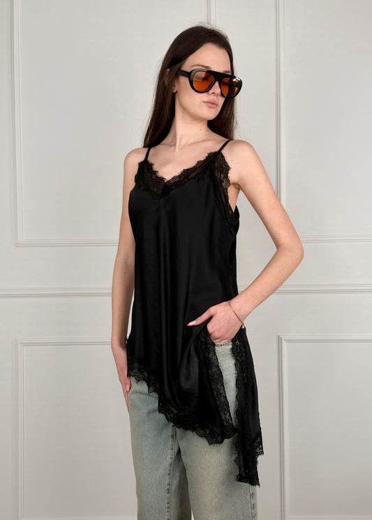 2356 - TOP LUNGO CON PIZZO