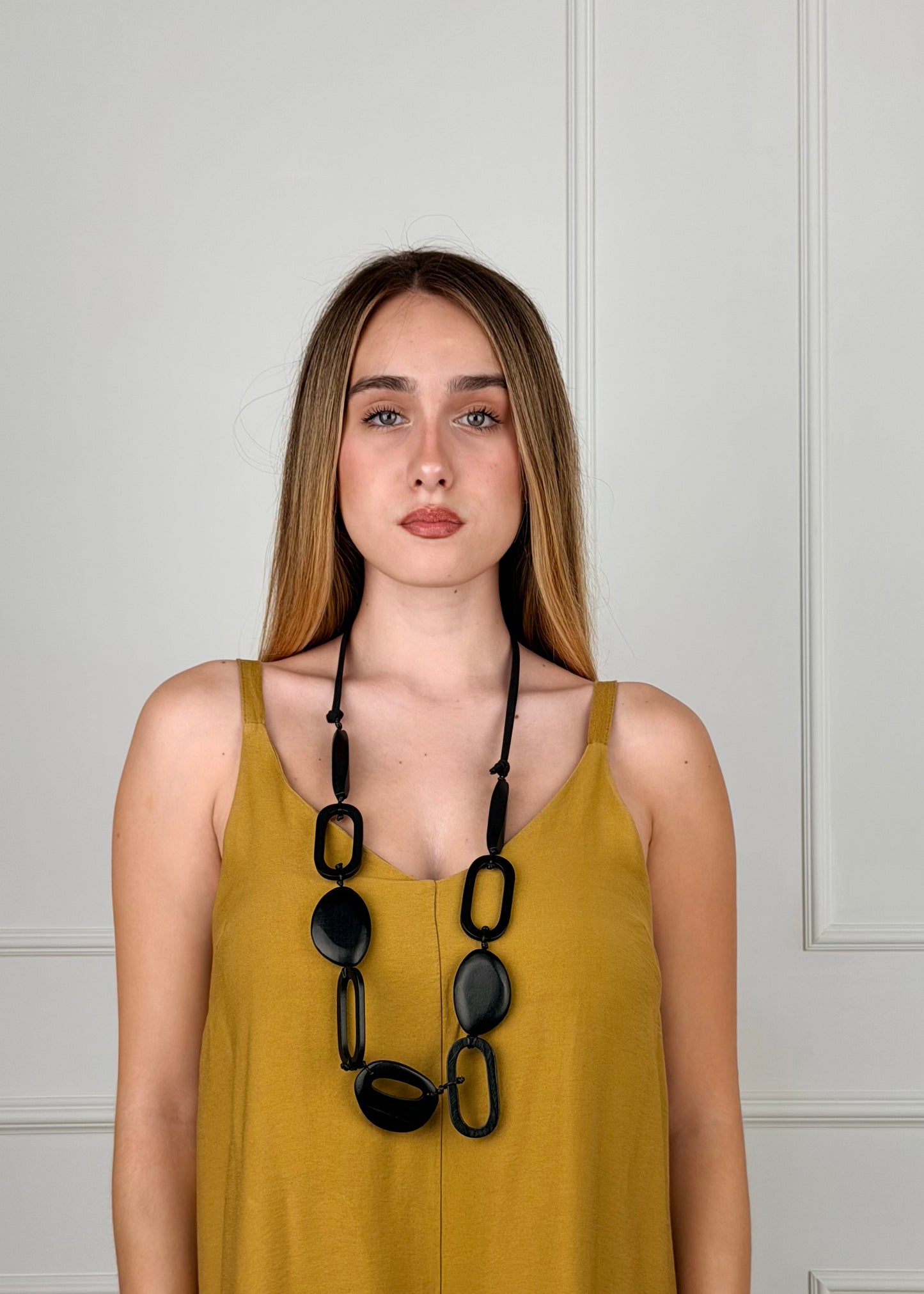 CLN • COLLANA  CERCHI NERI