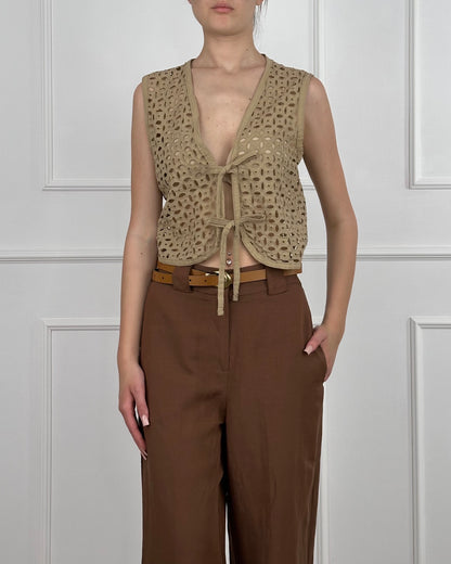 N1629 - N1629 GILET TRAFORATO