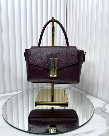 BRS548 BORSA VERA PELLE A MANO