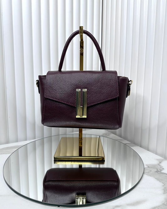 BRS548 BORSA VERA PELLE A MANO