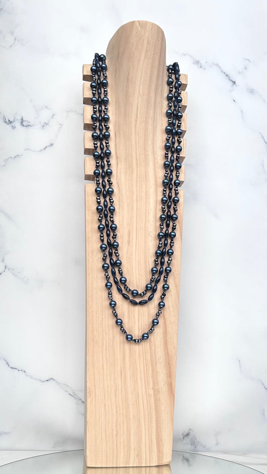 CLN18 COLLANA LUNGA CON PERLE