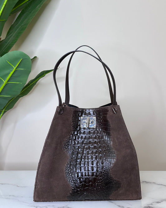 BRS48798 BORSA VERA PELLE