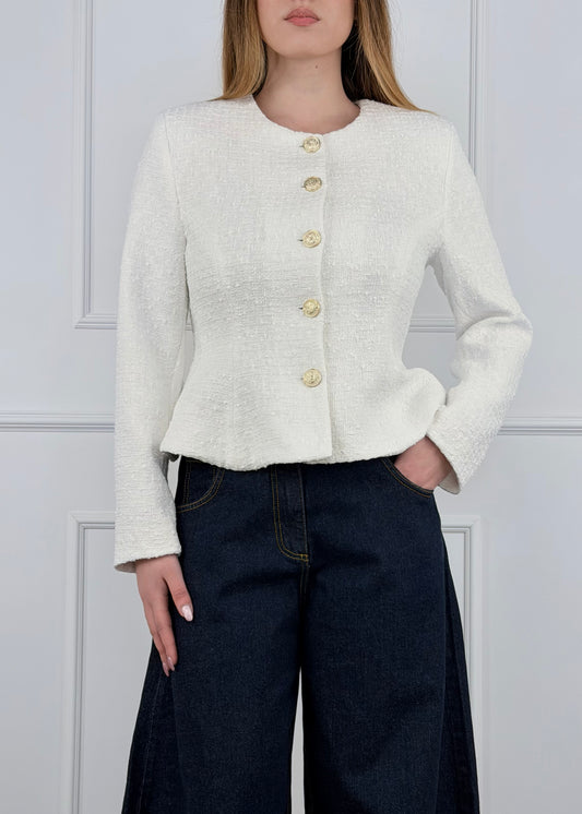 26B4446 - TENSIONE IN GIACCA BOUCLÈ AVVITATA