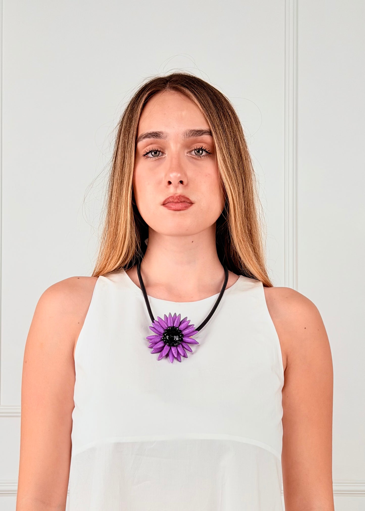 CLN • COLLANA PENDENTE FIORE