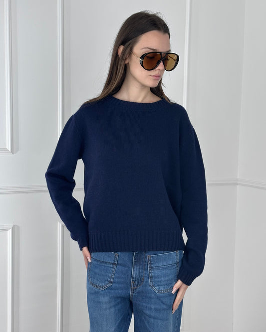 L102572 - BREND MAGLIA MISTO LANA E CASHMERE