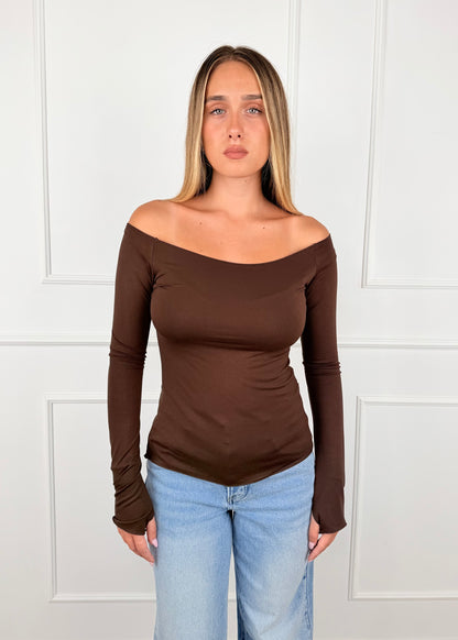 F64194 - BREND MAGLIA BARCA THUMBHOLES