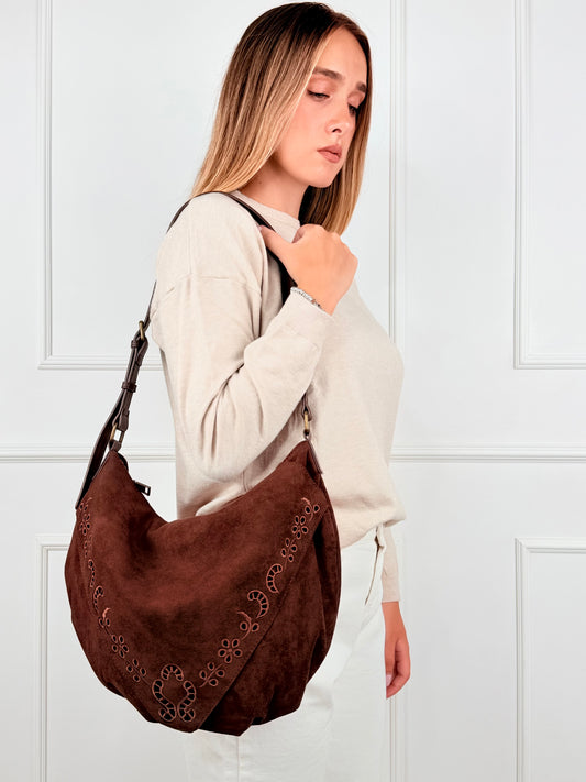 BRS. BORSA RICAMI - EFFETTO SUEDE