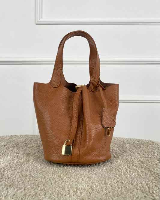 4356 - 4356 BORSA IN VERA PELLE