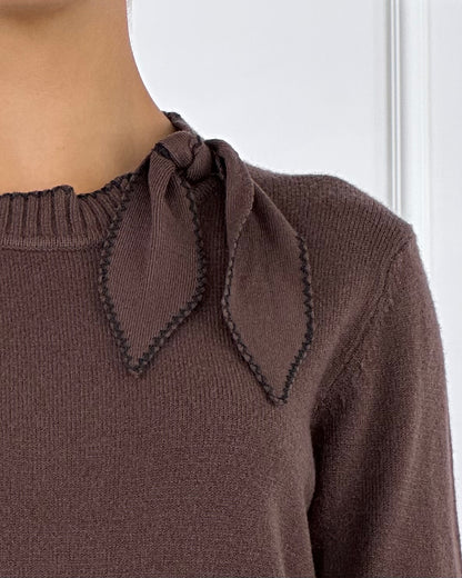 4802 - MAGLIA CON FIOCCO