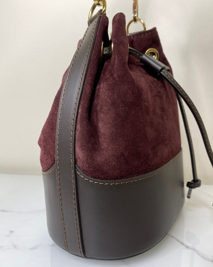 BRS487 - BORSA SECCHIELLO VERA PELLE