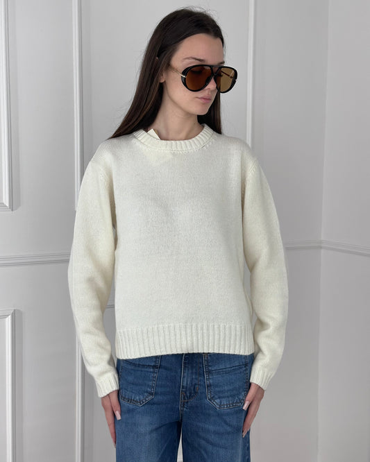 L102572 - BREND MAGLIA MISTO LANA E CASHMERE