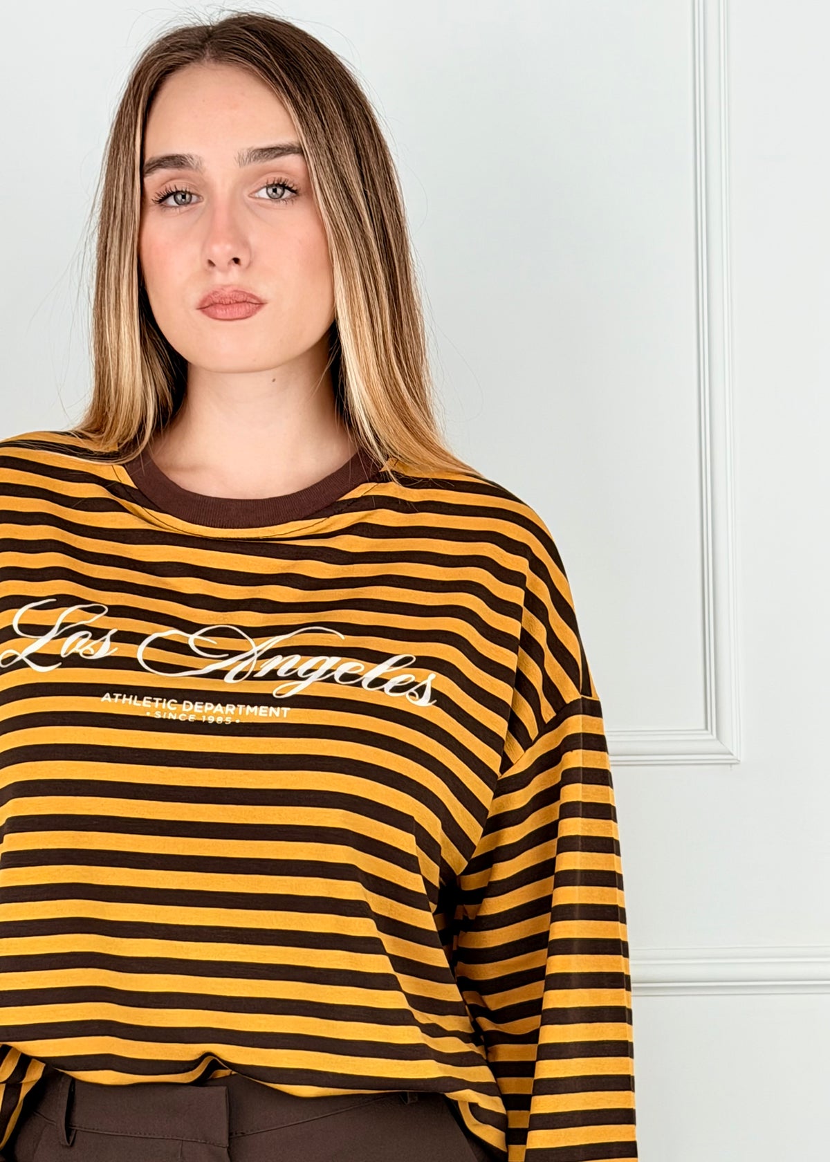 H522677S - BREND MAGLIA A RIGHE LOS ANGELES