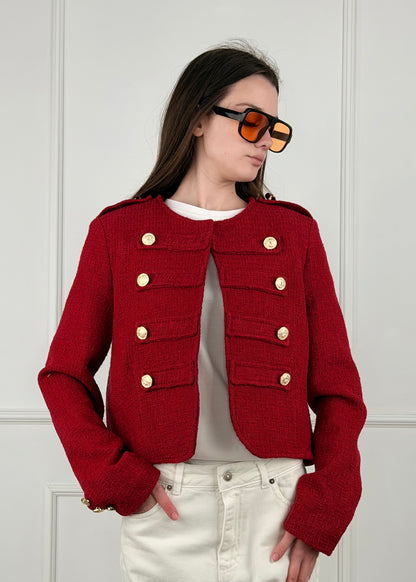 26B3718 - TENSIONE IN GIACCA NAPOLEONE IN BOUCLE