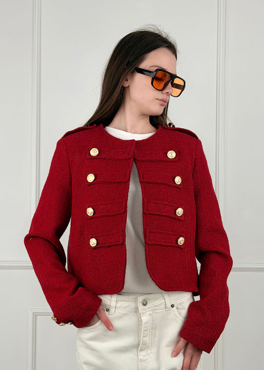 26B3718 - TENSIONE IN GIACCA NAPOLEONE IN BOUCLE