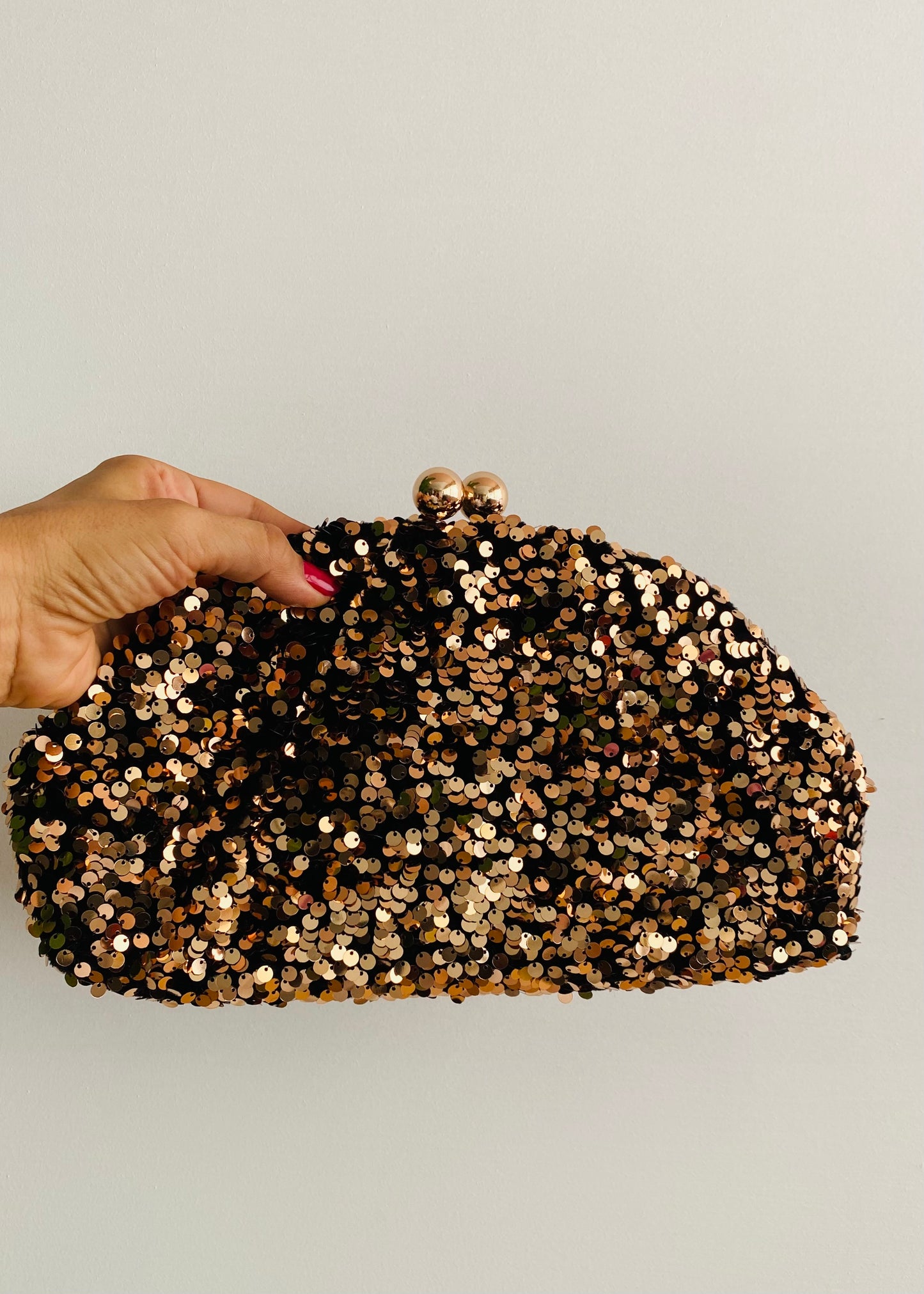 BRS • BORSA LAURA PAILLETTES CON TRACOLLA