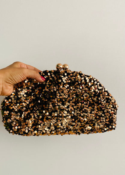 BRS • BORSA LAURA PAILLETTES CON TRACOLLA