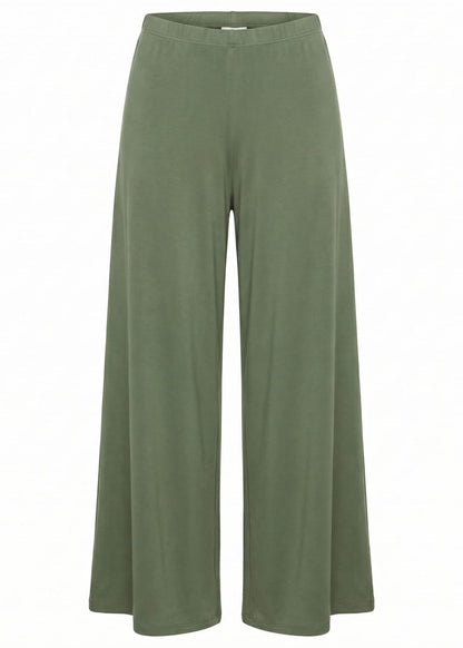 F63953 - BREND PANTALONE PALAZZO IN JERSEY DI VISCOSA