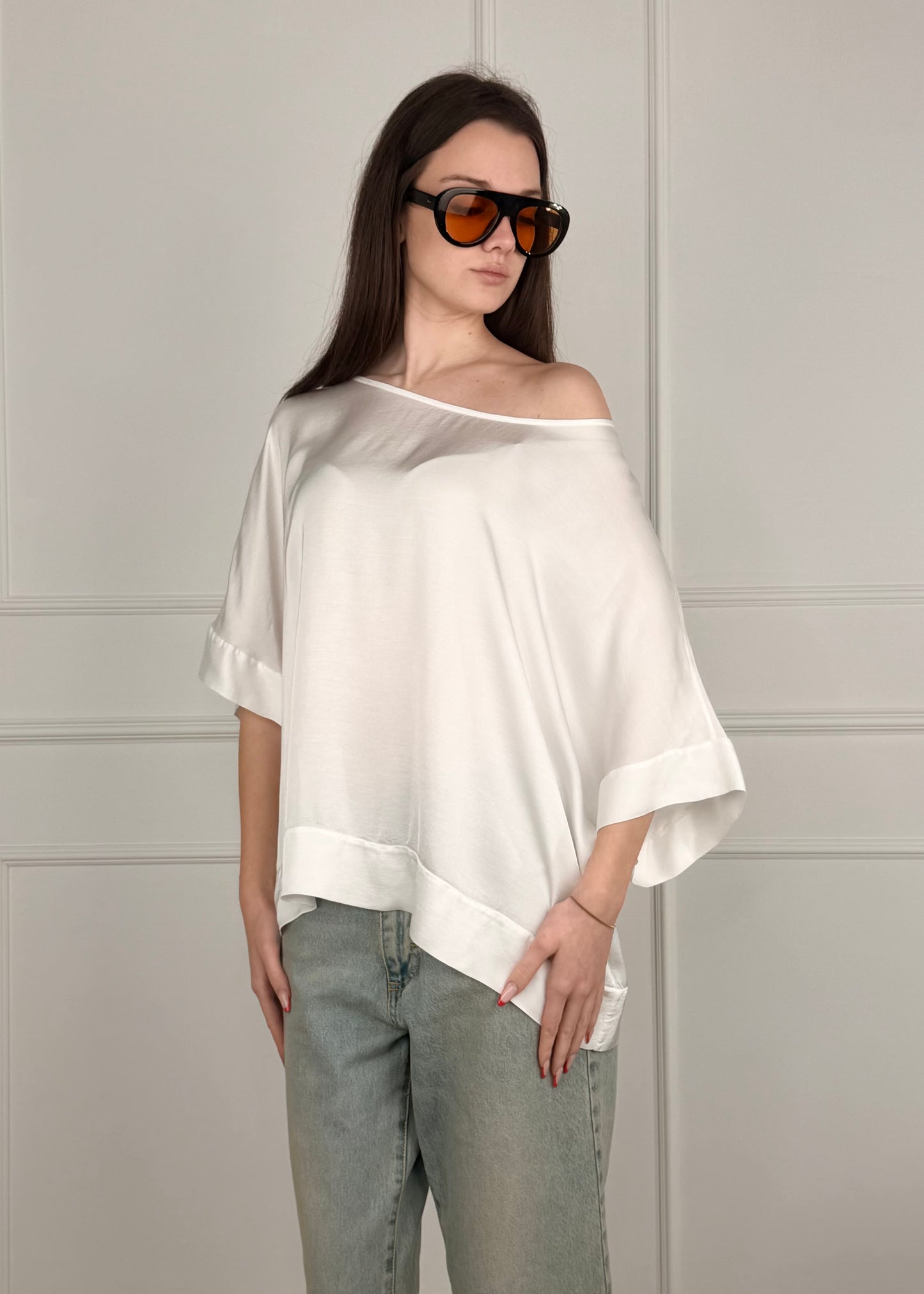 F5293B05QPE26 - TENSIONE IN BLUSA IN VISCOSA