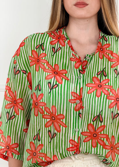 T2605 CAMICIA MISTO SETA E COTONE