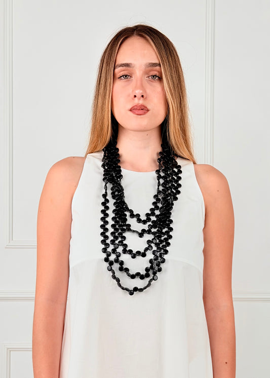 CLN • COLLANA PEPITA NERA